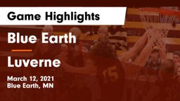 Blue Earth  vs Luverne  Game Highlights - March 12, 2021