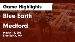 Blue Earth  vs Medford  Game Highlights - March 18, 2021