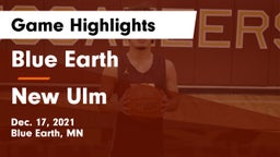 Blue Earth  vs New Ulm  Game Highlights - Dec. 17, 2021