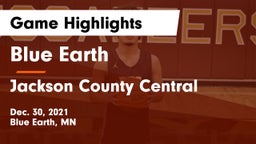 Blue Earth  vs Jackson County Central  Game Highlights - Dec. 30, 2021