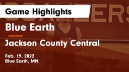 Blue Earth  vs Jackson County Central  Game Highlights - Feb. 19, 2022