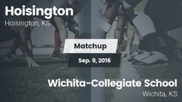Matchup: Hoisington High vs. Wichita-Collegiate School  2016