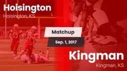 Matchup: Hoisington High vs. Kingman  2017