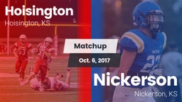 Matchup: Hoisington High vs. Nickerson  2017