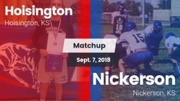 Matchup: Hoisington High vs. Nickerson  2018