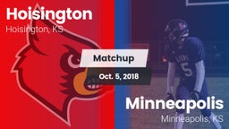 Matchup: Hoisington High vs. Minneapolis  2018