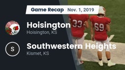 Recap: Hoisington  vs. Southwestern Heights  2019