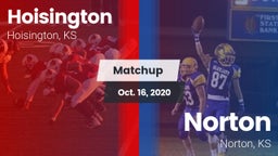 Matchup: Hoisington High vs. Norton  2020