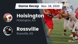 Recap: Hoisington  vs. Rossville  2020