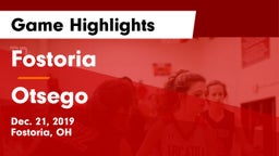 Fostoria  vs Otsego  Game Highlights - Dec. 21, 2019