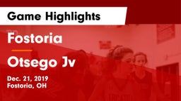 Fostoria  vs Otsego Jv Game Highlights - Dec. 21, 2019