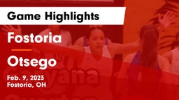 Fostoria  vs Otsego  Game Highlights - Feb. 9, 2023