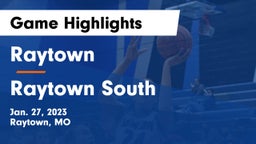 Raytown  vs Raytown South  Game Highlights - Jan. 27, 2023