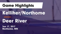 Kelliher/Northome  vs Deer River  Game Highlights - Jan 17, 2017