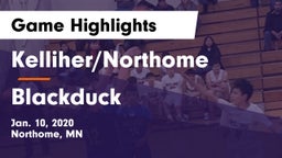 Kelliher/Northome  vs Blackduck  Game Highlights - Jan. 10, 2020