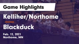 Kelliher/Northome  vs Blackduck  Game Highlights - Feb. 12, 2021
