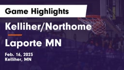 Kelliher/Northome  vs Laporte MN Game Highlights - Feb. 16, 2023