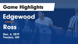 Edgewood  vs Ross  Game Highlights - Dec. 6, 2019