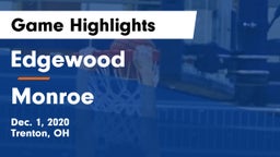 Edgewood  vs Monroe  Game Highlights - Dec. 1, 2020