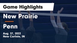 New Prairie  vs Penn  Game Highlights - Aug. 27, 2022