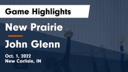 New Prairie  vs John Glenn  Game Highlights - Oct. 1, 2022