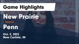 New Prairie  vs Penn  Game Highlights - Oct. 3, 2023