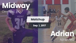 Matchup: Midway  vs. Adrian  2017
