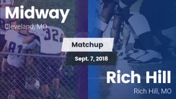 Matchup: Midway  vs. Rich Hill  2018