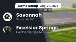 Recap: Savannah  vs. Excelsior Springs  2021