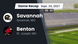 Recap: Savannah  vs. Benton  2021