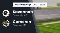 Recap: Savannah  vs. Cameron  2021