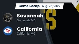 Recap: Savannah  vs. California  2022