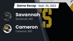 Recap: Savannah  vs. Cameron  2022