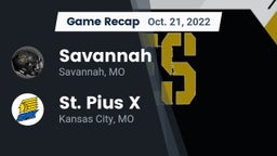 Recap: Savannah  vs. St. Pius X  2022