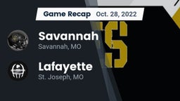 Recap: Savannah  vs. Lafayette  2022