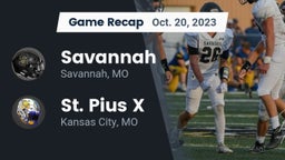 Recap: Savannah  vs. St. Pius X  2023