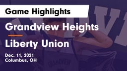 Grandview Heights  vs Liberty Union  Game Highlights - Dec. 11, 2021