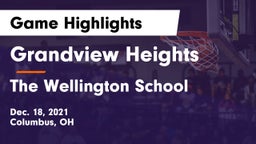 Grandview Heights  vs The Wellington School Game Highlights - Dec. 18, 2021