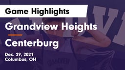 Grandview Heights  vs Centerburg  Game Highlights - Dec. 29, 2021