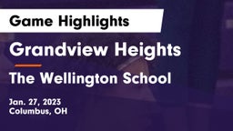 Grandview Heights  vs The Wellington School Game Highlights - Jan. 27, 2023