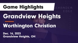 Grandview Heights  vs Worthington Christian  Game Highlights - Dec. 16, 2023