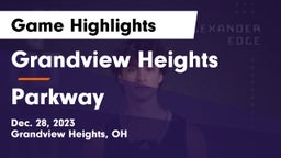 Grandview Heights  vs Parkway  Game Highlights - Dec. 28, 2023