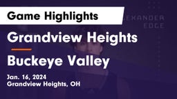 Grandview Heights  vs Buckeye Valley  Game Highlights - Jan. 16, 2024