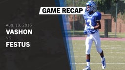 Recap: Vashon  vs. Festus  2016