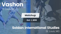 Matchup: Vashon  vs. Soldan International Studies  2016