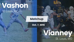 Matchup: Vashon  vs. Vianney  2016