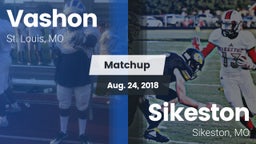 Matchup: Vashon  vs. Sikeston  2018