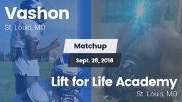 Matchup: Vashon  vs. Lift for Life Academy  2018