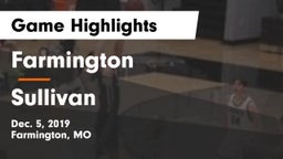 Farmington  vs Sullivan  Game Highlights - Dec. 5, 2019