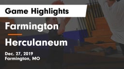 Farmington  vs Herculaneum  Game Highlights - Dec. 27, 2019